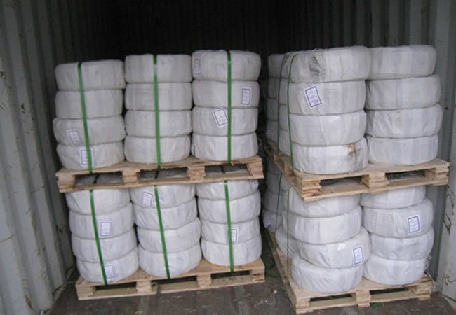 Baling Wire Packed for Export