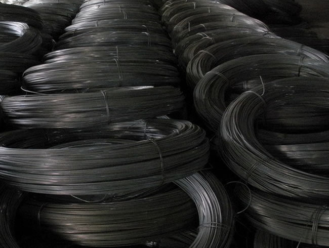 Black Steel Wire Supplied in Coils