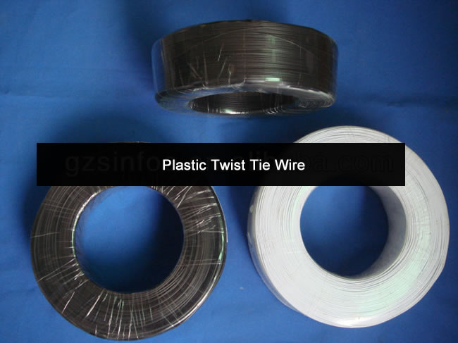 Plastic Twist Tie Wire